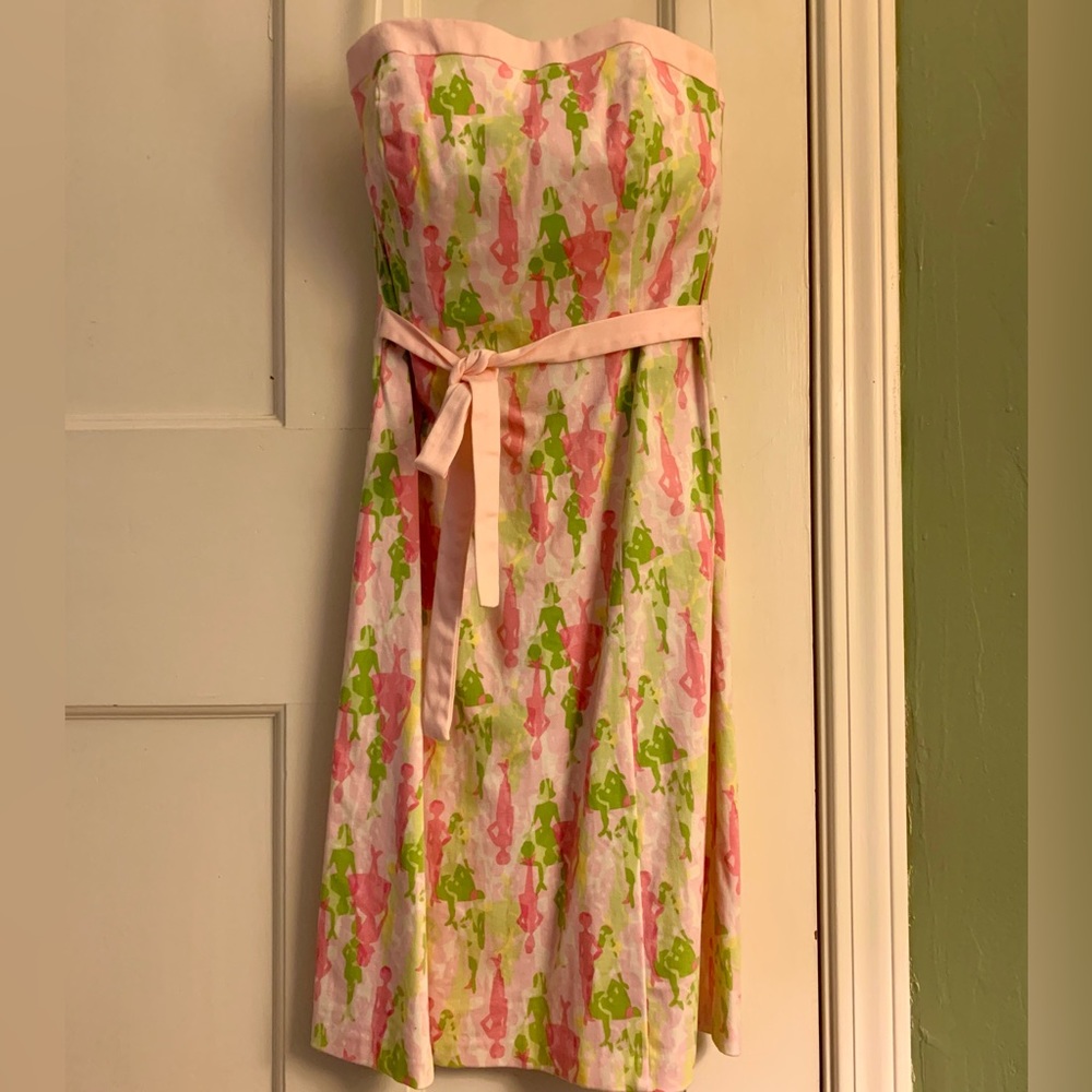 Willi Smith Strapless Dress, Size 6
